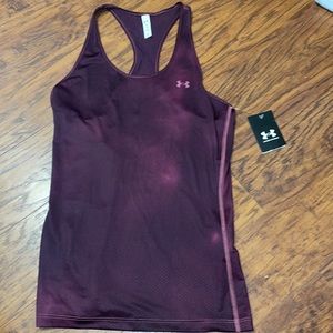 Purple Under Armour tank top